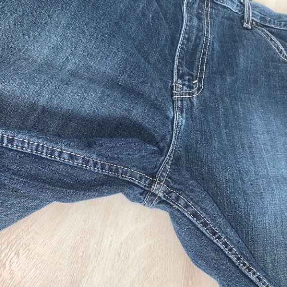 Levi’s Vintage Jeans Men’s Size 36x32 Dark Wash Straight Leg Orange Tab - Picture 10 of 11